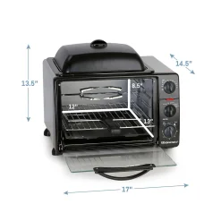Elite Cuisine Multi-Function Countertop Toaster Oven Broiler -Zojirushi Sales Store 1560504 ALT4