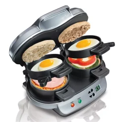 Hamilton Beach Dual Breakfast Sandwich Maker 9 Hamilton Beach Dual Breakfast Sandwich Maker -Zojirushi Sales Store 1824377 ALT