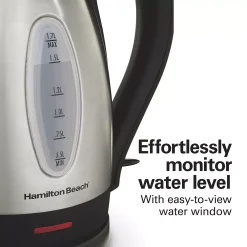 Hamilton Beach 1.7-Liter Electric Kettle -Zojirushi Sales Store 2203651 ALT3