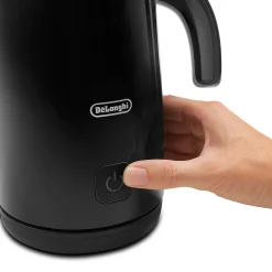 DeLonghi 8.4-oz. Hot / Cold Black Electric Milk Frother -Zojirushi Sales Store 2288085 ALT2