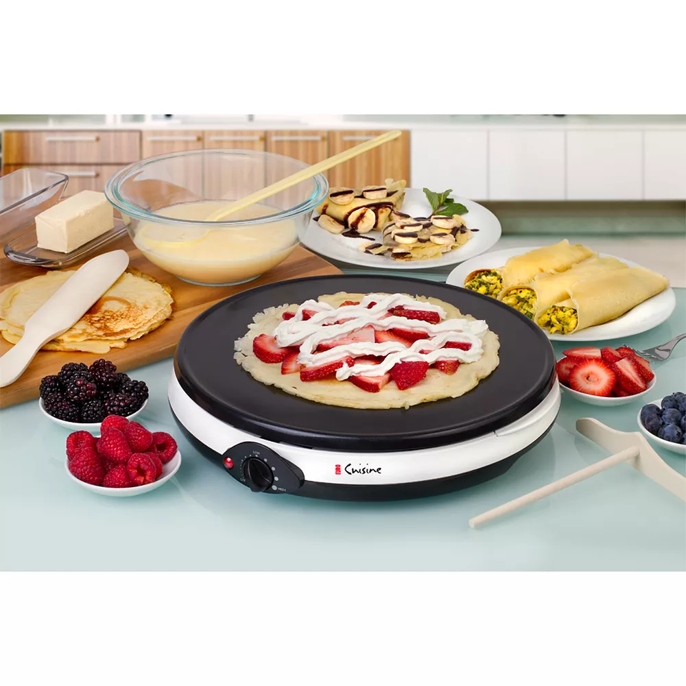 Euro Cuisine 12-in. Crepe Maker 4 Euro Cuisine 12-in. Crepe Maker - Image 2