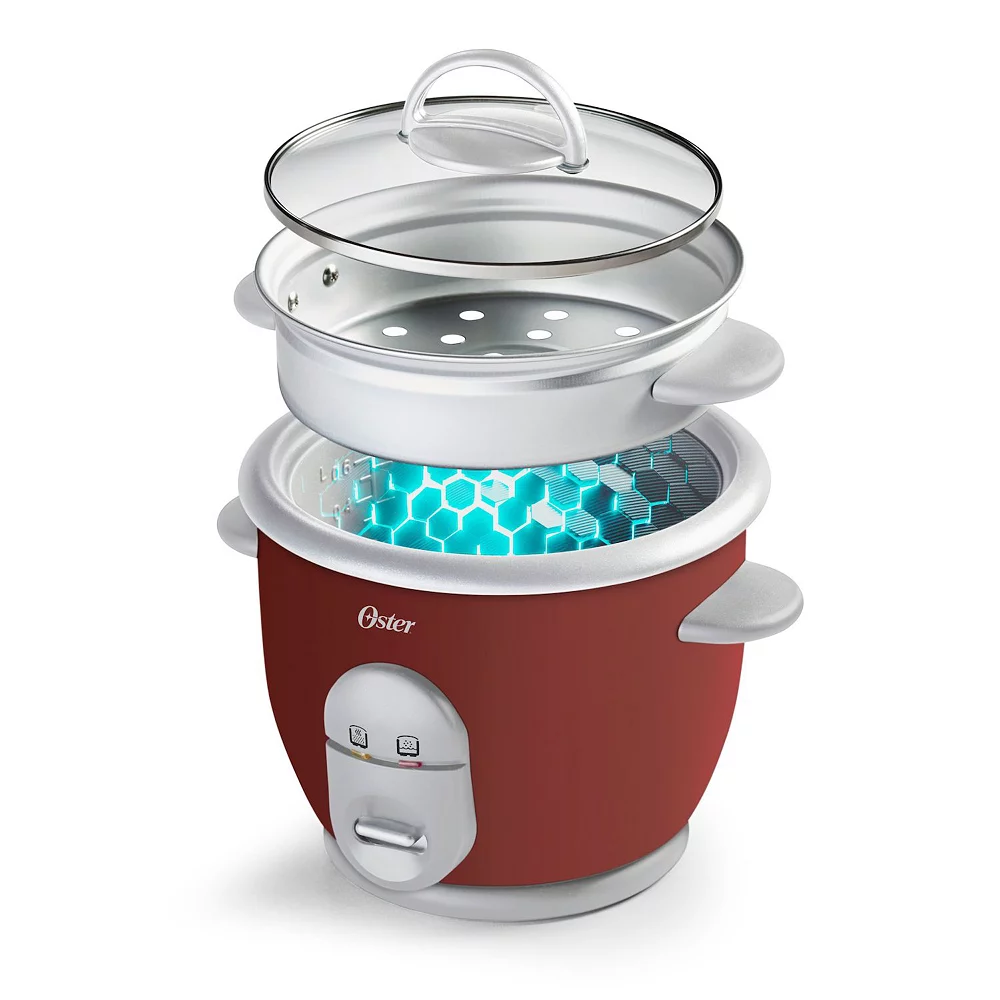 Oster® Oster 6-Cup Rice Cooker With Steam Tray 5 Oster® Oster 6-Cup Rice Cooker With Steam Tray - Image 3