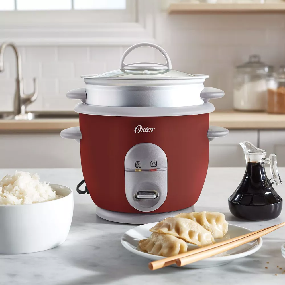 Oster® Oster 6-Cup Rice Cooker With Steam Tray 6 Oster® Oster 6-Cup Rice Cooker With Steam Tray - Image 4