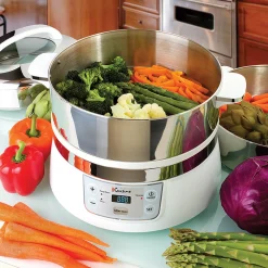 Euro Cuisine 2-Tier Electric Food Steamer -Zojirushi Sales Store 2386057 ALT2