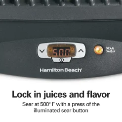 Hamilton Beach Steak Lover's Indoor Grill -Zojirushi Sales Store 2615229 ALT4