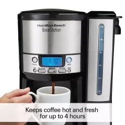 Hamilton Beach 12-Cup BrewStation Coffee Maker -Zojirushi Sales Store 2945690 ALT2