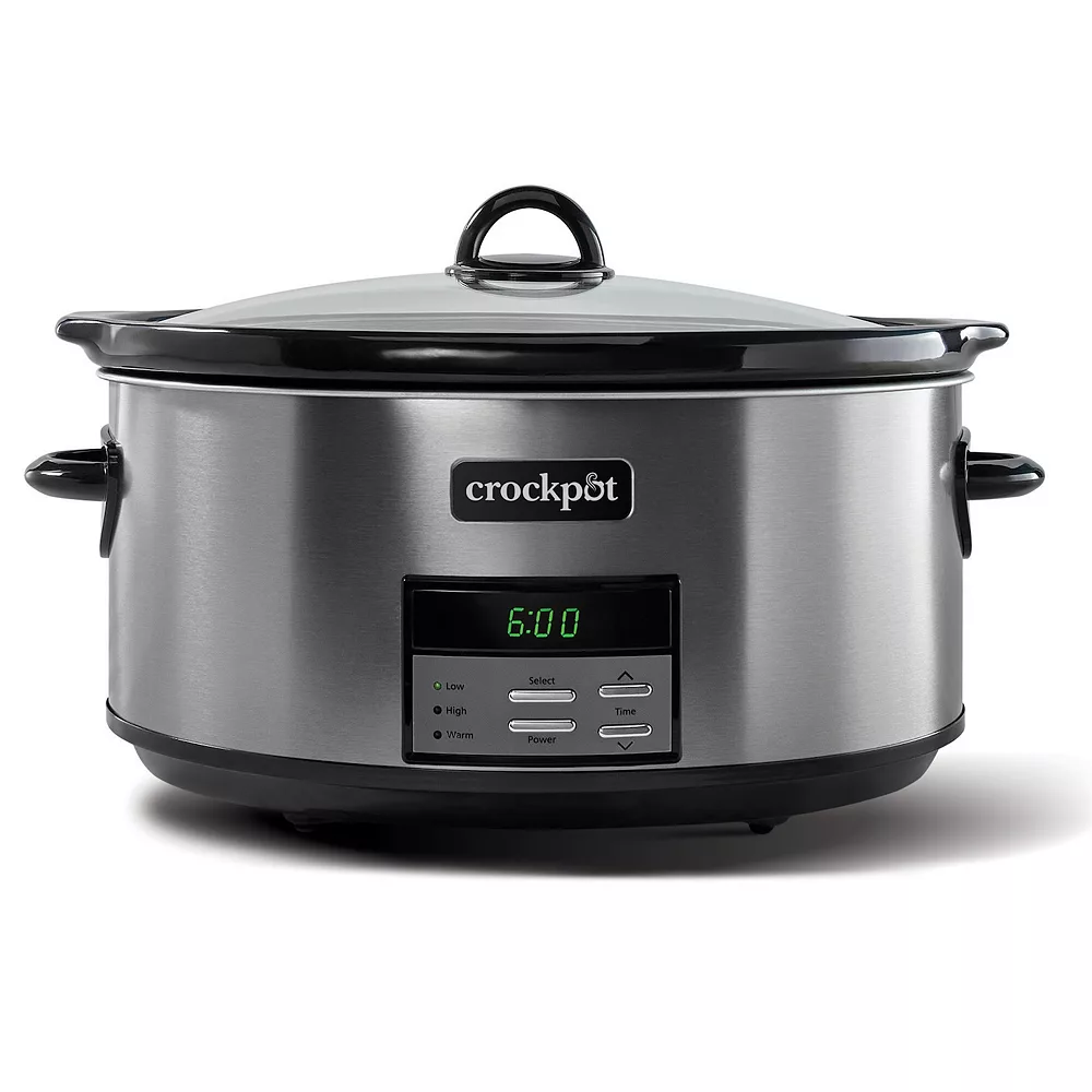 Crockpot™ 8-qt. Black Stainless Digital Slow Cooker 3 Crockpot™ 8-qt. Black Stainless Digital Slow Cooker
