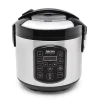 Aroma 8-Cup Stainless Steel Digital Rice Cooker & Multi-Cooker -Zojirushi Sales Store 3236211