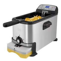 Kalorik 3.2-qt. Digital Deep Fryer With Oil Filtration