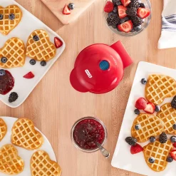 Dash Mini Heart Waffle Maker -Zojirushi Sales Store 3534909 ALT3