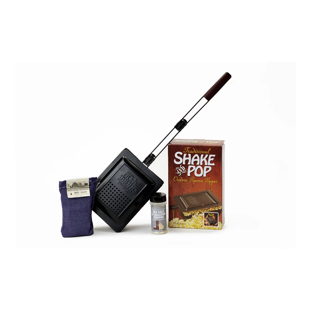 Wabash Valley Farms 3-pc. Shake & Pop Outdoor Popcorn Popper Set 3 Wabash Valley Farms 3-pc. Shake & Pop Outdoor Popcorn Popper Set