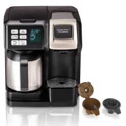 Hamilton Beach 2-Way FlexBrew Single Serve Coffee Maker With Thermal Carafe