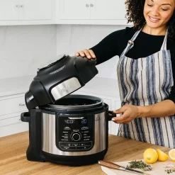 Ninja Foodi 8-qt. 9-in-1 Deluxe XL Pressure Cooker & Air Fryer - Stainless Steel -Zojirushi Sales Store 3874637 ALT10