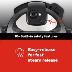 Instant Pot Duo Crisp 8-qt Pressure Cooker & Air Fryer Combo 12 Instant Pot Duo Crisp 8-qt Pressure Cooker & Air Fryer Combo -Zojirushi Sales Store 3904743 ALT4