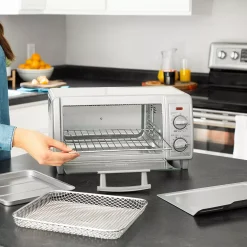 Black & Decker BLACK+DECKER™ Crisp 'N Bake Air Fry 4-Slice Toaster Oven -Zojirushi Sales Store 3921525 ALT4