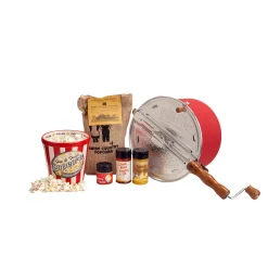 Wabash Valley Farms Whirley-Pop Popcorn Popper Old Fashioned Popcorn Gift Set