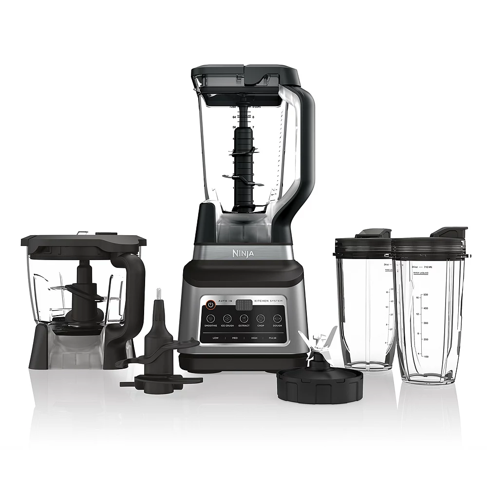 Ninja Professional Plus Kitchen System With Auto-iQ 3 Ninja Professional Plus Kitchen System With Auto-iQ
