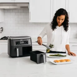Ninja Foodi 8 Qt. Original Dualzone, 2-Basket Air Fryer With 6 Functions -Zojirushi Sales Store 4438353 ALT12