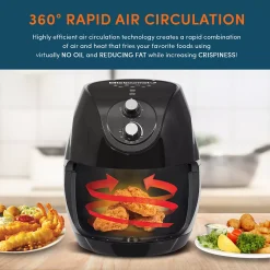 Elite Gourmet 6.5-qt. Air Fryer With Adjustable Timer & Temperature -Zojirushi Sales Store 4481240 ALT3