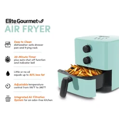 Elite Gourmet 1-qt. Air Fryer -Zojirushi Sales Store 4548909 ALT3