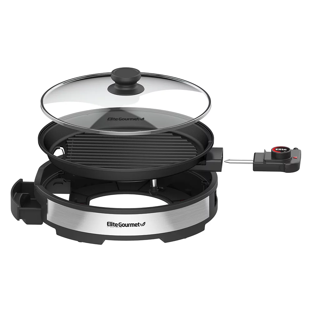 Elite 12-in. Deluxe Indoor Grill 6 Elite 12-in. Deluxe Indoor Grill - Image 4