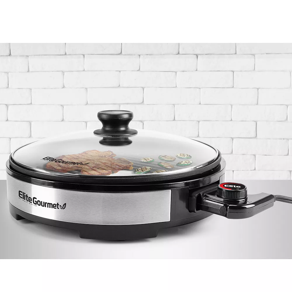 Elite 12-in. Deluxe Indoor Grill 7 Elite 12-in. Deluxe Indoor Grill - Image 5