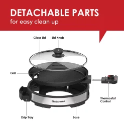 Elite 12-in. Deluxe Indoor Grill 13 Elite 12-in. Deluxe Indoor Grill -Zojirushi Sales Store 4658185 ALT5