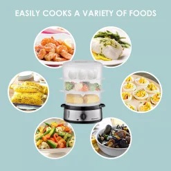 Elite 9-qt. 3-Tier Food Steamer -Zojirushi Sales Store 4658188 ALT5