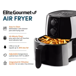 Elite Gourmet 4-qt. Air Fryer -Zojirushi Sales Store 4979199 ALT4