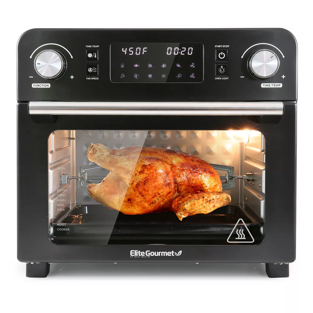 Elite Gourmet Programmable Air Fryer Oven 4 Elite Gourmet Programmable Air Fryer Oven - Image 2