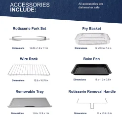 Elite Gourmet Programmable Air Fryer Oven 10 Elite Gourmet Programmable Air Fryer Oven -Zojirushi Sales Store 4979204 ALT2