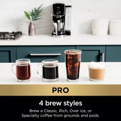 Ninja DualBrew Pro Specialty Coffee System, Single-Serve & 12-Cup Drip Coffee Maker CFP301 -Zojirushi Sales Store 5018060 ALT4