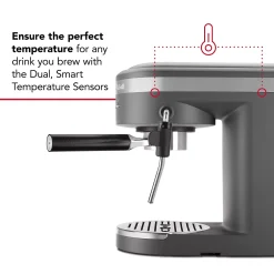 KitchenAid® Semi-Automatic Espresso Machine - KES6403 -Zojirushi Sales Store 5041491 ALT3