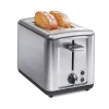 Hamilton Beach 2-Slice Brushed Stainless Steel Toaster -Zojirushi Sales Store 5046305