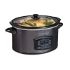 Hamilton Beach Programmable 6-qt. Defrost Slow Cooker -Zojirushi Sales Store 5046612