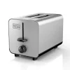 Black & Decker BLACK+DECKER™ 2-Slice Stainless Steel Toaster -Zojirushi Sales Store 5153625