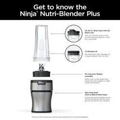 Ninja Nutri-Blender Plus Personal Blender -Zojirushi Sales Store 5162732 ALT2