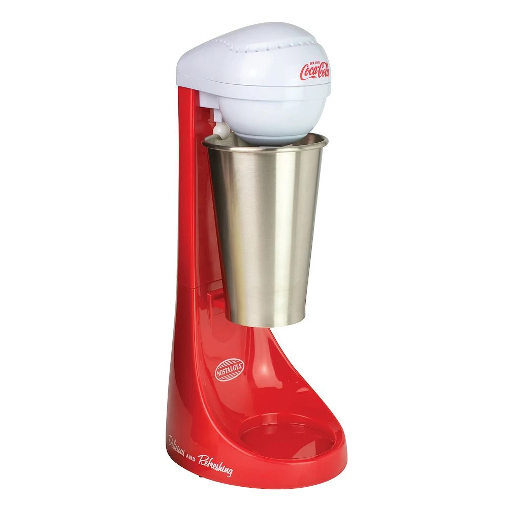 Nostalgia Electrics Coca-Cola Limited Edition Two-Speed Milkshake Maker 3 Nostalgia Electrics Coca-Cola Limited Edition Two-Speed Milkshake Maker