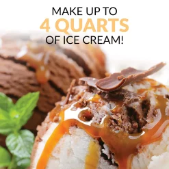 Nostalgia Electrics 4-qt. Electric Ice Cream Maker With Easy-Carry Handle -Zojirushi Sales Store 5180529 ALT2