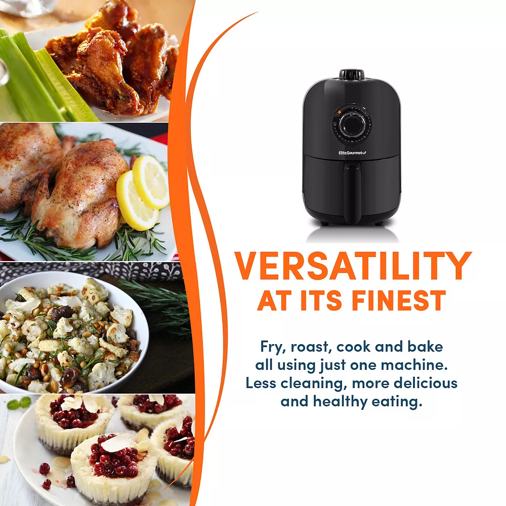 Elite 1-qt. Compact Air Fryer 6 Elite 1-qt. Compact Air Fryer - Image 4