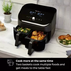 Instant Pot Vortex Plus Black Dual-Basket 8-in-1 Air Fryer With ClearCook 12 Instant Pot Vortex Plus Black Dual-Basket 8-in-1 Air Fryer With ClearCook -Zojirushi Sales Store 5267327 ALT4
