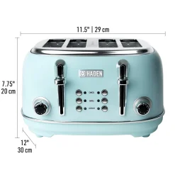Haden Heritage Toaster, Kettle, Coffee Maker, Microwave, And Blender Set, Blue -Zojirushi Sales Store 5408487 ALT2
