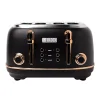 Haden Heritage 4 Slice Wide Slot Stainless Steel Toaster With Tray, Black/Copper 2 Haden Heritage 4 Slice Wide Slot Stainless Steel Toaster With Tray, Black/Copper -Zojirushi Sales Store 5413838