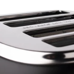 Haden Heritage 4 Slice Wide Slot Stainless Steel Toaster With Tray, Black/Copper -Zojirushi Sales Store 5413838 ALT