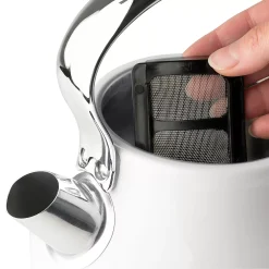 Haden Heritage 1.7 L Stainless Steel Electric Kettle With 2 Slice Toaster, White -Zojirushi Sales Store 5419732 ALT3
