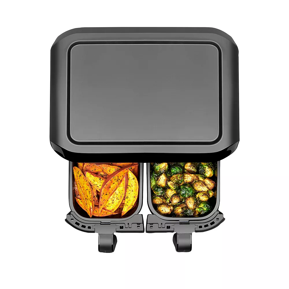 Chefman TurboFry Digital Touch Dual Basket Air Fryer 4 Chefman TurboFry Digital Touch Dual Basket Air Fryer - Image 2