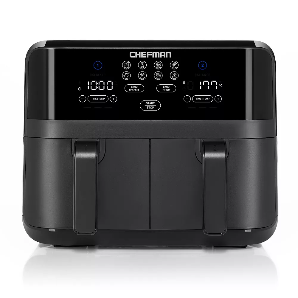 Chefman TurboFry Digital Touch Dual Basket Air Fryer 5 Chefman TurboFry Digital Touch Dual Basket Air Fryer - Image 3