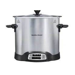 Hamilton Beach Sear & Cook Programmable 10-qt. Stockpot Slow Cooker