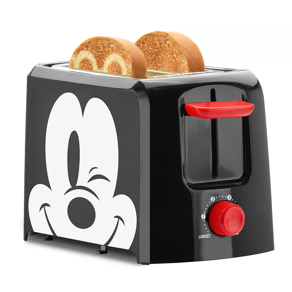 Disney Collection Mickey Mouse 2-Slice Toaster 4 Disney Collection Mickey Mouse 2-Slice Toaster - Image 2