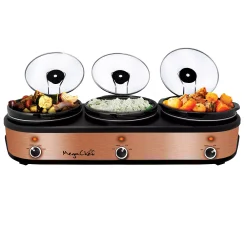 MegaChef Triple 2.5-qt. Slow Cooker & Buffet Server -Zojirushi Sales Store 5763550 ALT3